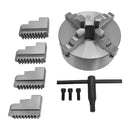 8''(200MM) 4 Jaw Self Centering Mill Chuck Lathe Milling Machine