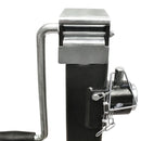 8,000 LB Weld On Drop Leg Pin Sidewinder Trailer Jack Adjustable Tube Hauler