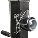 8,000 LB Weld On Drop Leg Pin Sidewinder Trailer Jack Adjustable Tube Hauler