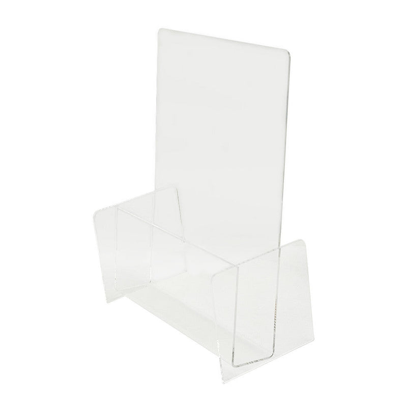 8-1/2'' x 11'' Lucite Brochure Holder Clear Acrylic Flyer Magazine Display Stand