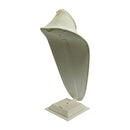 8-1/4''W x 14-1/2'' Tall Linen Covered Necklace Stand Pendant Retail Jewelry Display