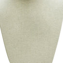 8-1/4''W x 14-1/2'' Tall Linen Covered Necklace Stand Pendant Retail Jewelry Display