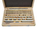 81 Pc Grade 3 Rectangular Gage Block Set W- Certificate Of Inspection .050'' - 4''