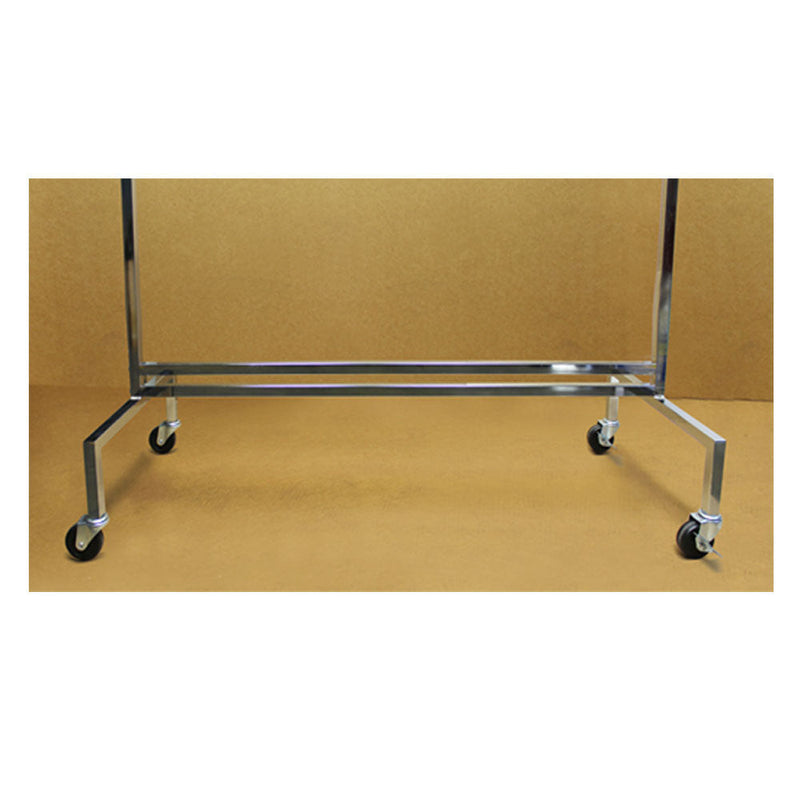Single Bar Adjustable Clothes Rack Garmen Display Clothes Hanger Retail