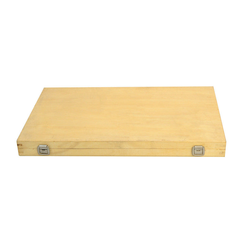 9-10'' Outside Micrometer Solid Metal Frame 0.0001'' Graduation Wooden Case