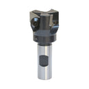 90 Degree 1-1/2'' Indexable End Mill 3/4'' Shank + 3 TPG32 Inserts Cutter Milling CNC