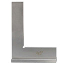 90 Degree Wide Base 4'' x 3" Machinists Work Shop Squares Steel Bevel Edge