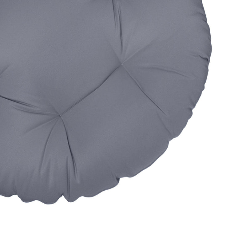 AD001 44" x 6" Round Papasan Ottoman Cushion 10 Lbs Fiberfill Polyester Replacement Pillow Floor Seat Swing Chair Outdoor-Indoor