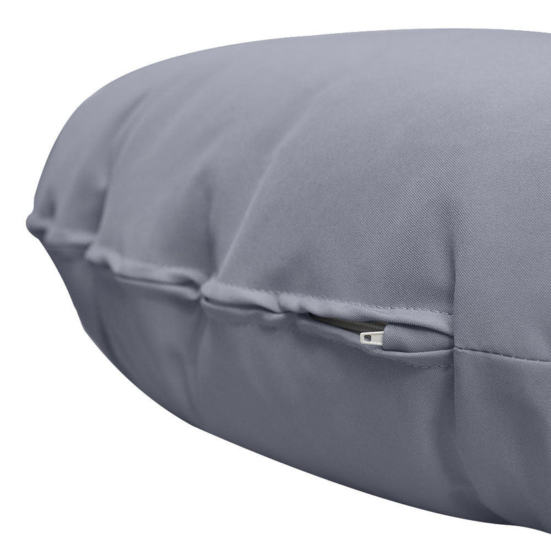 AD001 44" x 6" Round Papasan Ottoman Cushion 10 Lbs Fiberfill Polyester Replacement Pillow Floor Seat Swing Chair Outdoor-Indoor