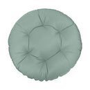 Ground papasan chair cushion, 6-inch thick, tufted design for indoor and outdoor seating
