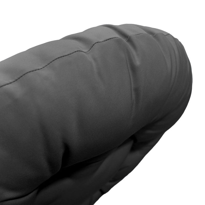AD003 48" x 6" Round Papasan Ottoman Cushion 12 Lbs Fiberfill Polyester Replacement Pillow Floor Seat Swing Chair Outdoor-Indoor