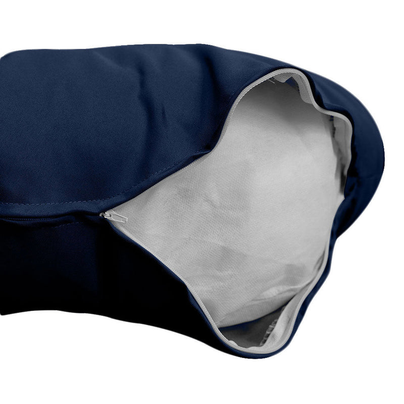 AD101 44" x 6" Round Papasan Ottoman Cushion 10 Lbs Fiberfill Polyester Replacement Pillow Floor Seat Swing Chair Outdoor-Indoor