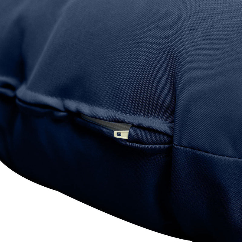 AD101 44" x 6" Round Papasan Ottoman Cushion 10 Lbs Fiberfill Polyester Replacement Pillow Floor Seat Swing Chair Outdoor-Indoor