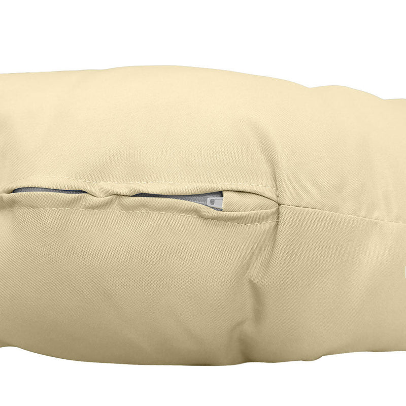 AD103 44" x 6" Round Papasan Ottoman Cushion 10 Lbs Fiberfill Polyester Replacement Pillow Floor Seat Swing Chair Outdoor-Indoor