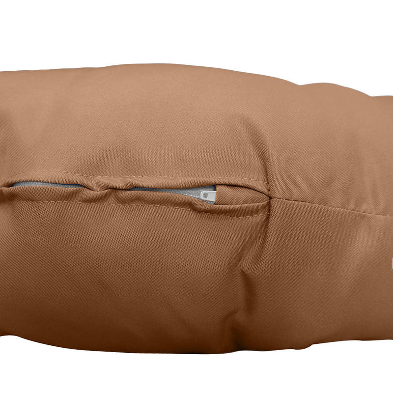 AD104 44" x 6" Round Papasan Ottoman Cushion 10 Lbs Fiberfill Polyester Replacement Pillow Floor Seat Swing Chair Outdoor-Indoor