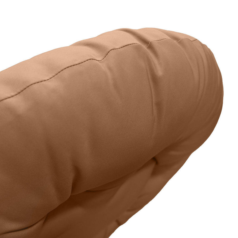 AD104 44" x 6" Round Papasan Ottoman Cushion 10 Lbs Fiberfill Polyester Replacement Pillow Floor Seat Swing Chair Outdoor-Indoor