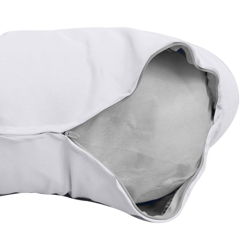 AD105 48" x 6" Round Papasan Ottoman Cushion 12 Lbs Fiberfill Polyester Replacement Pillow Floor Seat Swing Chair Outdoor-Indoor