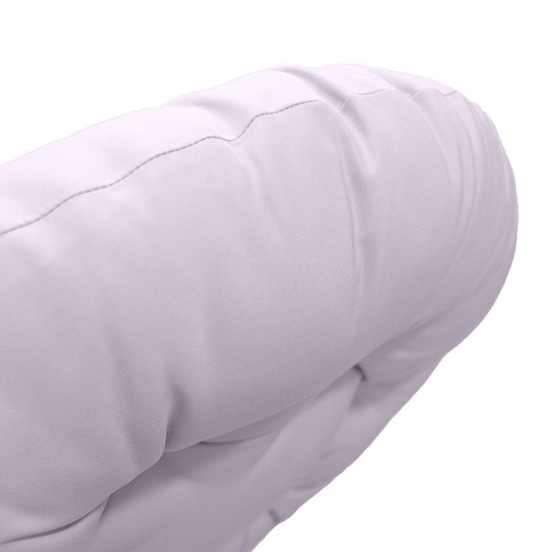 AD107 44" x 6" Round Papasan Ottoman Cushion 10 Lbs Fiberfill Polyester Replacement Pillow Floor Seat Swing Chair Outdoor-Indoor