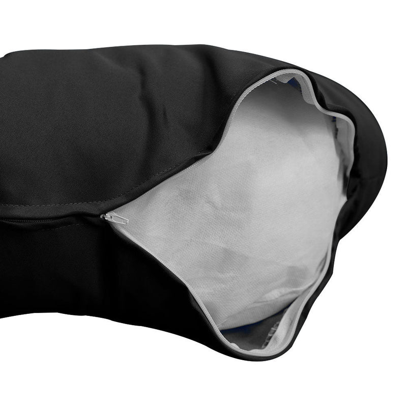 AD109 44" x 6" Round Papasan Ottoman Cushion 10 Lbs Fiberfill Polyester Replacement Pillow Floor Seat Swing Chair Outdoor-Indoor
