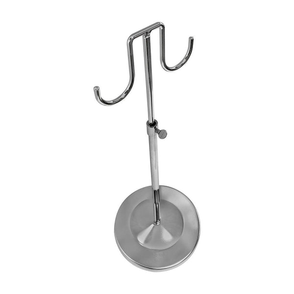 Adjustable 15''-28'' Chrome Double Purse Display Stand Retail Store Fixture