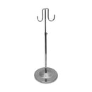Adjustable 15''-28'' Chrome Double Purse Display Stand Retail Store Fixture