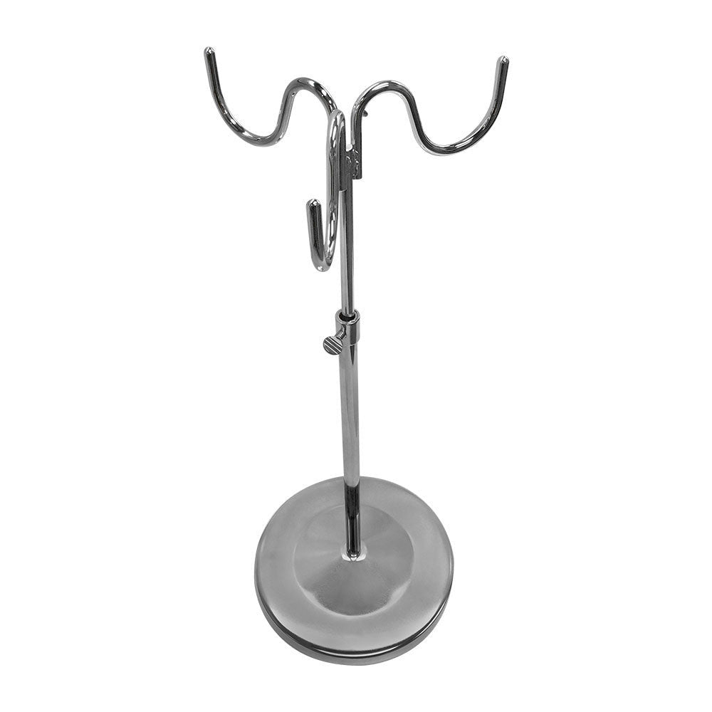 Adjustable 15''-28'' Chrome Triple Purse Display Fixture Retail Store Display