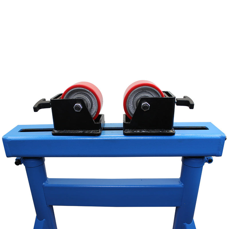 Adjustable 29"-43" Height 1/2"-36" Tube Pipe Roller Support Stand Welding Positioner 1,100 LBS Cap