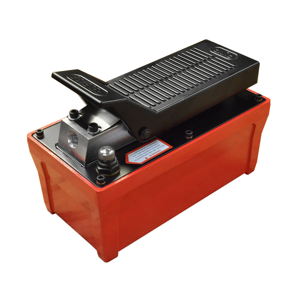 hydraulic foot pedal pump AF1 10,000 PSI Air Hydraulic Foot Pedal Pump Pneumatic Power Unit with Hose