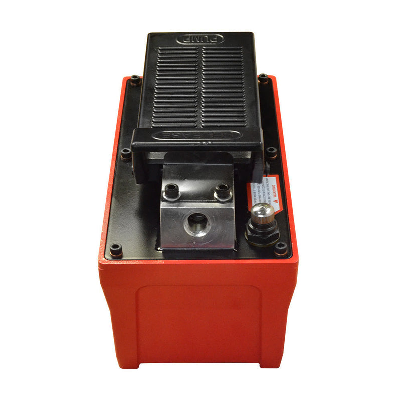 AF1 Pneumatic 10,000 PSI Air Hydraulic Pump Foot Pedal 48" Hose  & Coupler Included