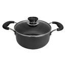 Aluminum 9-1/2'' Dutch Oven Pot Cookware 5 Quarts Cooking  Stewing Braising