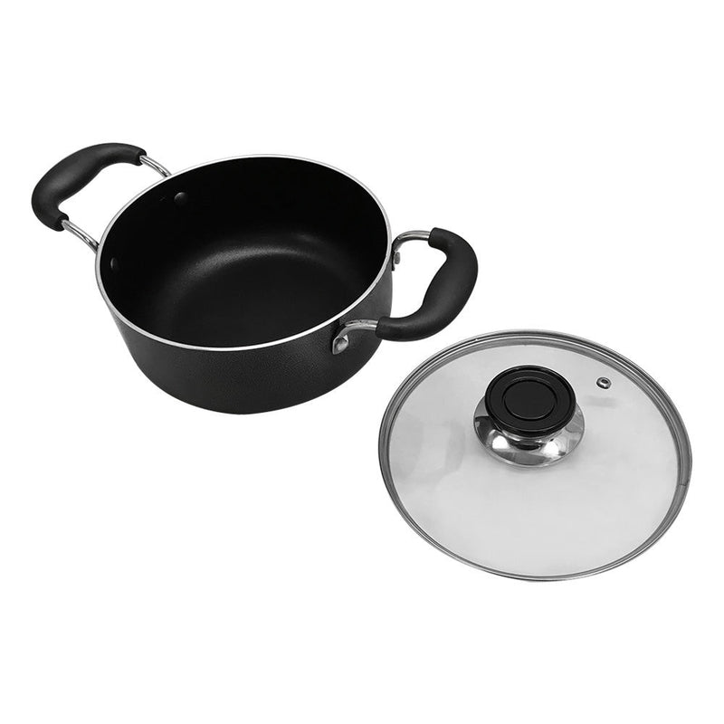 Aluminum 9-1/2'' Dutch Oven Pot Cookware 5 Quarts Cooking  Stewing Braising