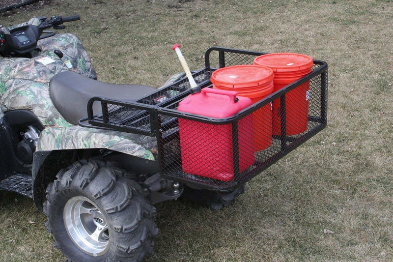 ATV DROP REAR Cargo Carrier Basket Rack - UNIVERSAL