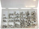 Big Roc HN150 Cap Nut with Top Assortment, 150 Pieces (6 Sizes)