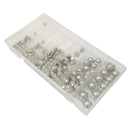 Big Roc HN150 Cap Nut with Top Assortment, 150 Pieces (6 Sizes)