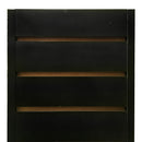 BLACK 12'' x 12'' x 54'' Revolving Slatwall Floor Display Rotating 4 Sided Retail Fixture