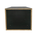 Black 24" High Knockdown Pedestal Display Base | Box Cube Fixture for Retail Stores, Galleries, and Exhibitions | Modern Display Stand for Merchandise, Art & Decor