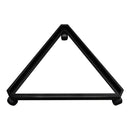 BLACK 3 Way Triangle Rolling Base Display Gridwall Grid Panel Casters Dolly 24" x 27"