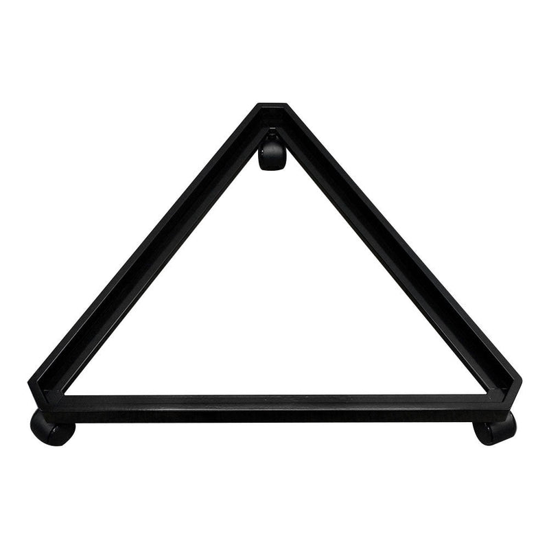 BLACK 3 Way Triangle Rolling Base Display Gridwall Grid Panel Casters Dolly 24" x 27"