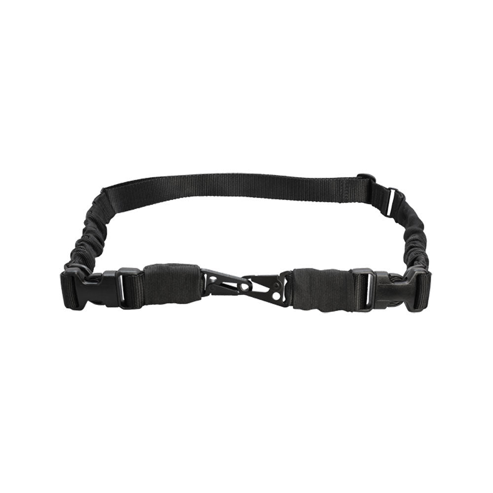 Condor BLACK CBT Tactical 2 Point Sling Bungee Rifle Sling Shoulder Strap 1002 Made in USA
