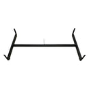 BLACK Gondola Base Floor Stand Display Gridwall Grid Panel Retail Fixture 50" x 25"