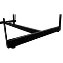 BLACK Gondola Base Floor Stand Display Gridwall Grid Panel Retail Fixture 50" x 25"