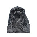 BLACK Military USMC G.I Style All Weather Poncho Raincoat Ripstop Nylon