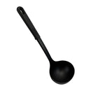 Black Nylon Cooking Serving Soup Ladle Cookware Kitchen Utensil With Handle