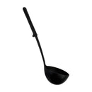 Black Nylon Cooking Serving Soup Ladle Cookware Kitchen Utensil With Handle