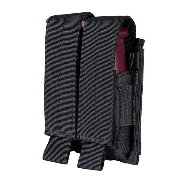 Condor Black Tactical Molle Double Stack Multi-Purpose Modular Mag Pouch