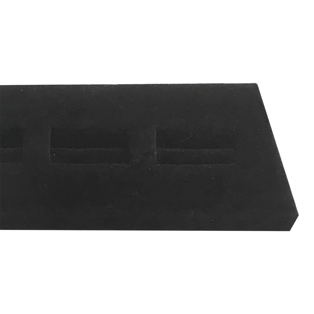 Black Velvet 5 Ring Lug Jewelry Ring Holder Display Fixture Show Case