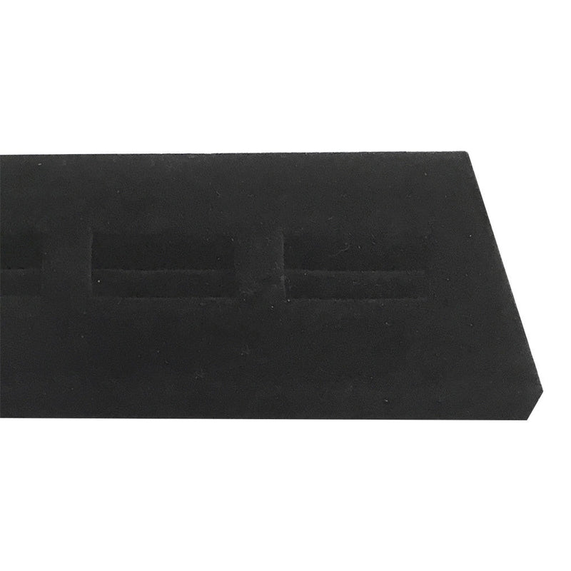 Black Velvet 5 Ring Lug Jewelry Ring Holder Display Fixture Show Case