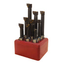 BORING BAR 9 PC x 1/2" Shank 50RC Bore C6 Carbide Tip