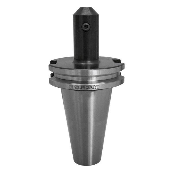 CAT40 1/4'' x 2.50'' End Mill Tool Holder Adapter G6.3 12000 RPM Coolant Thru