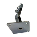 Chrome 5-Ball 14'' Waterfall Faceout Wall Mounted Square Tube Display Hook